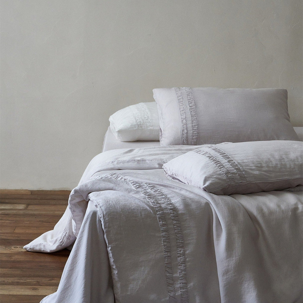 Cottage Ruched Bedding Set