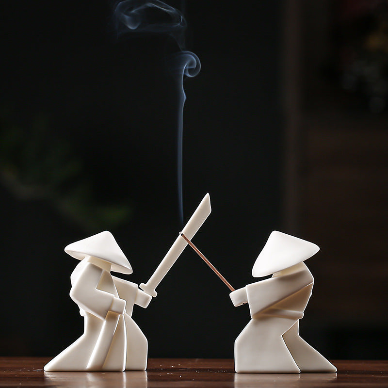 Tenshu Ceramic Incense Holders