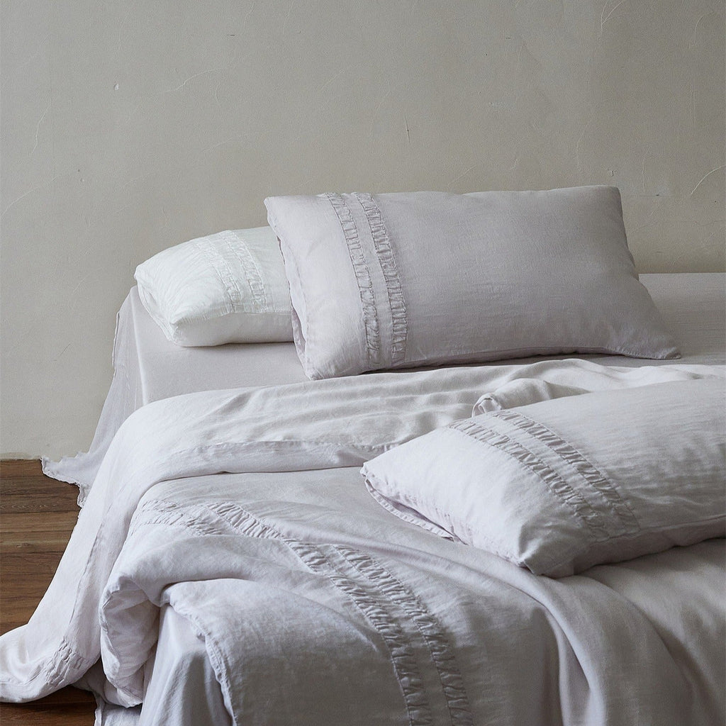 Cottage Ruched Bedding Set