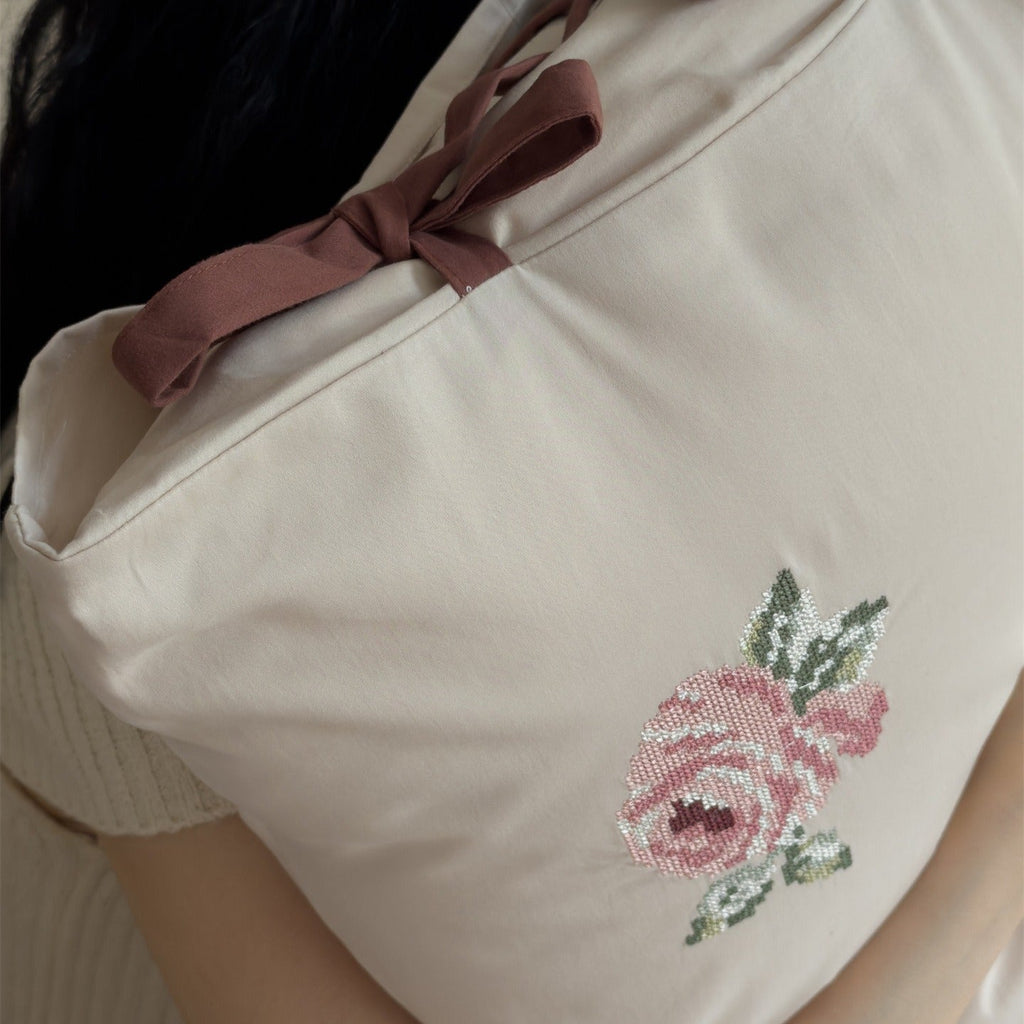 Retro Rose Garden Bedding Set
