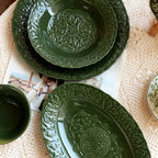 Green Garden Dinnerware