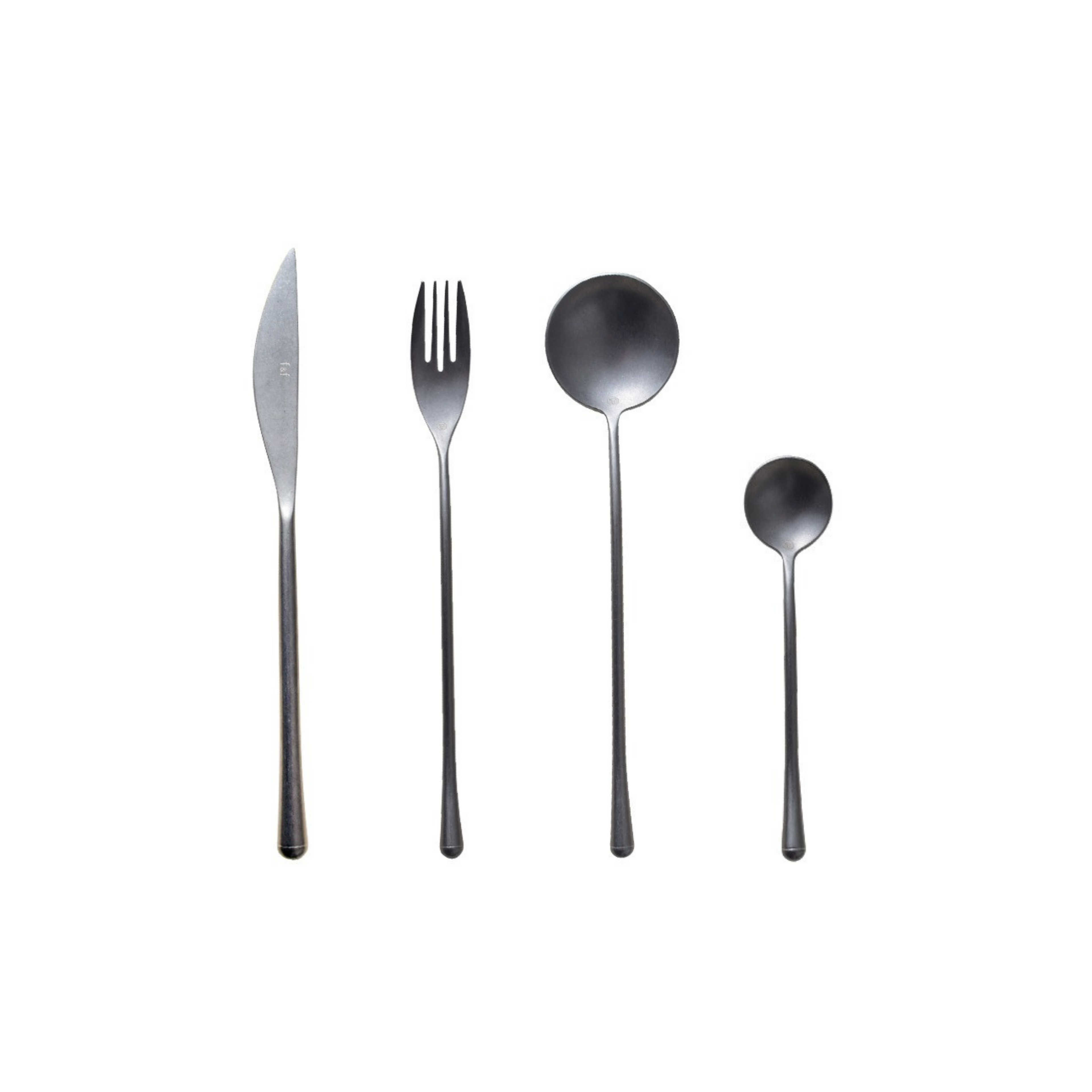 Vintage Distressed Silver Cutlery