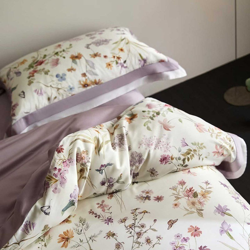 Delicate Spring Lyocell Bedding Set