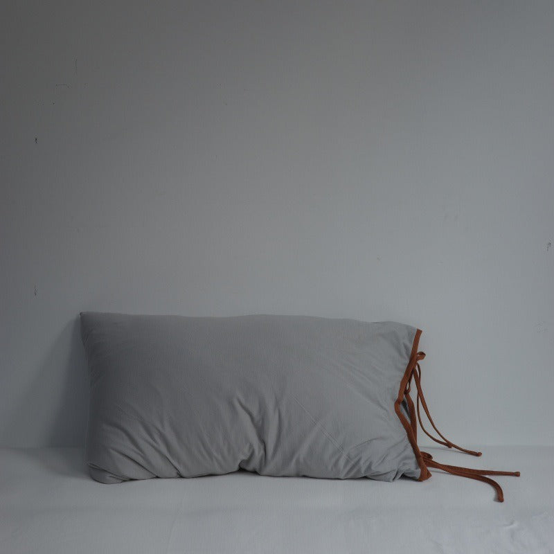Soft Tie Jersey Cotton Pillowcase Set