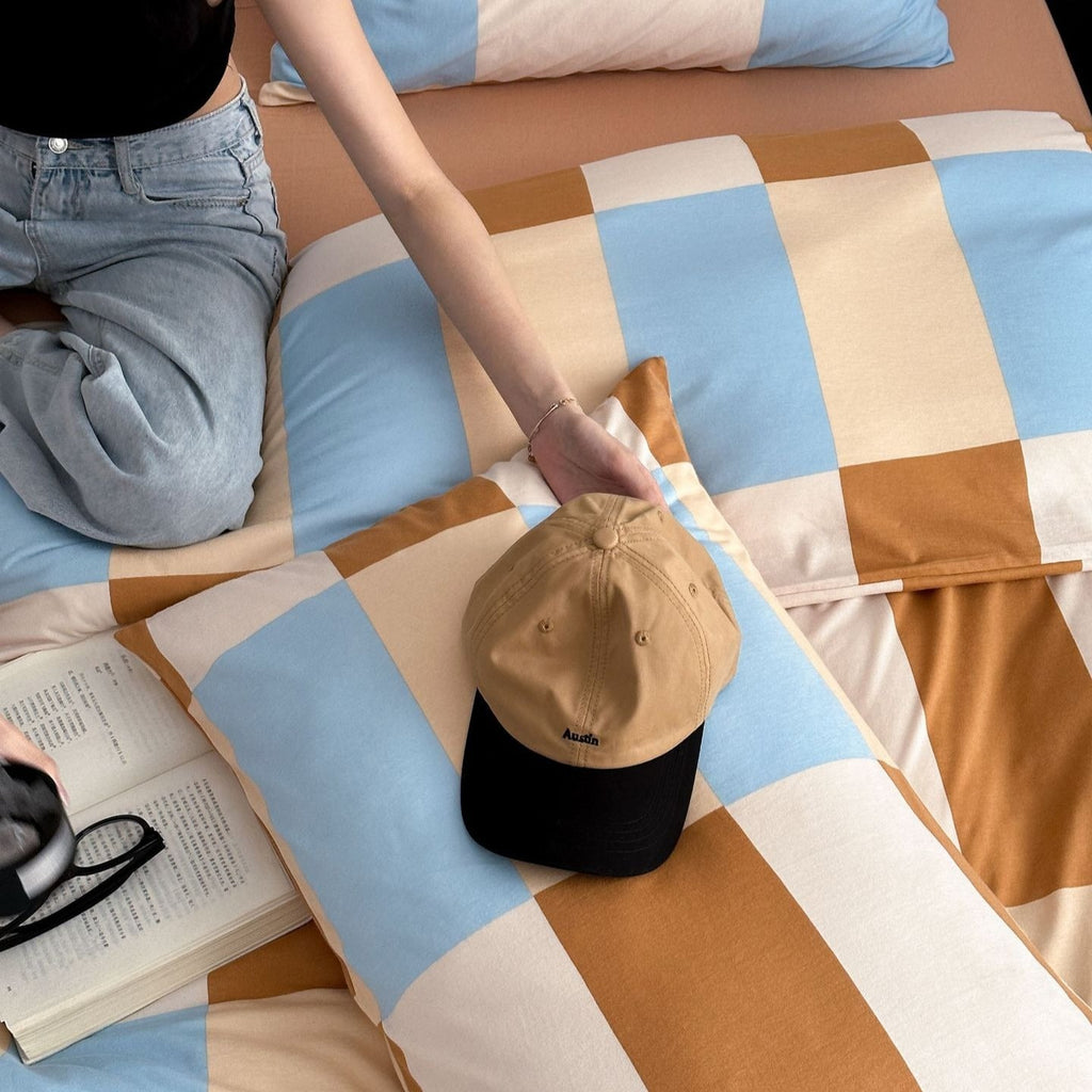 Funky Checkered Bedding Set