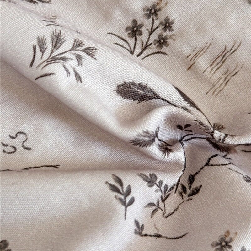 Serene Botanical Bedding Set