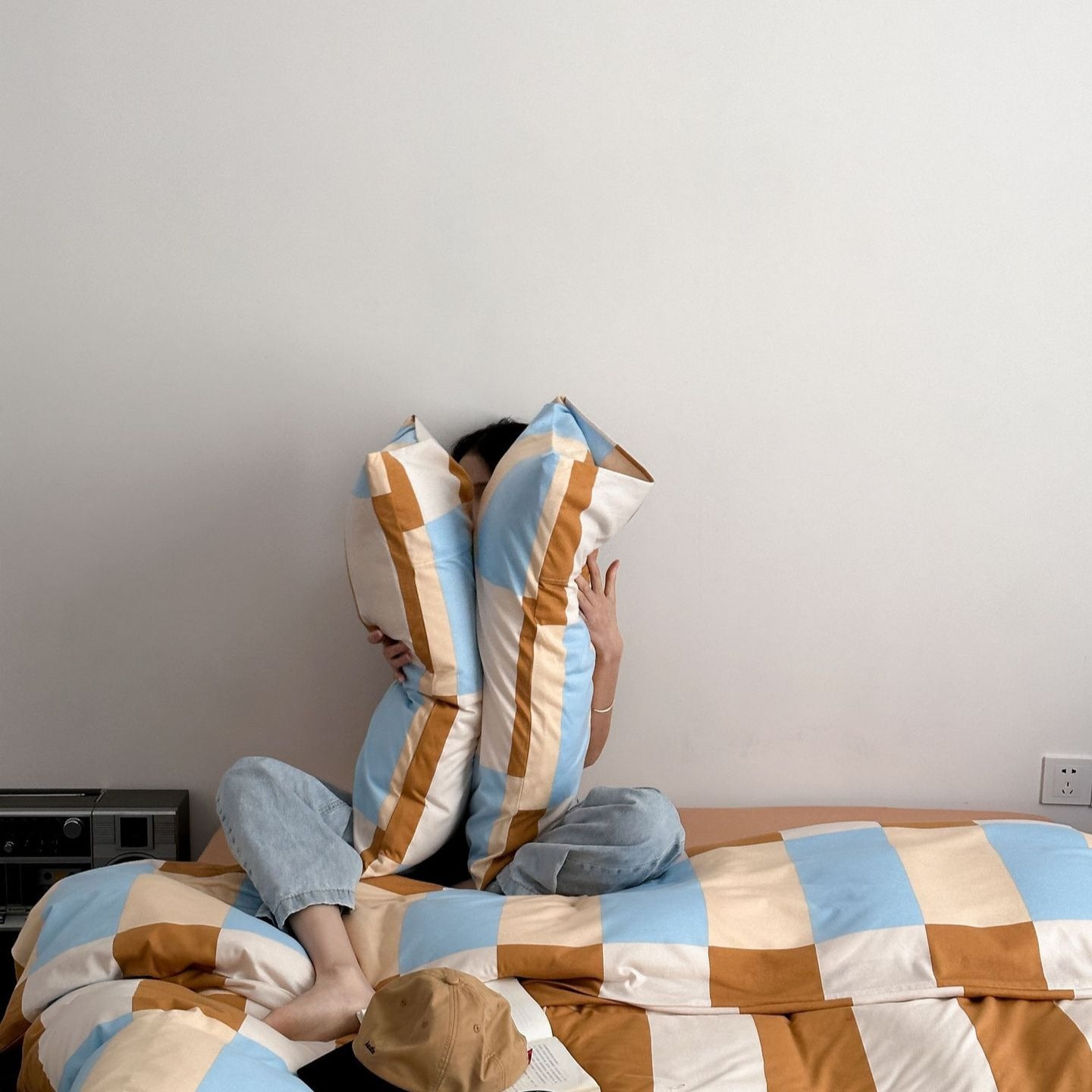 Funky Checkered Bedding Set