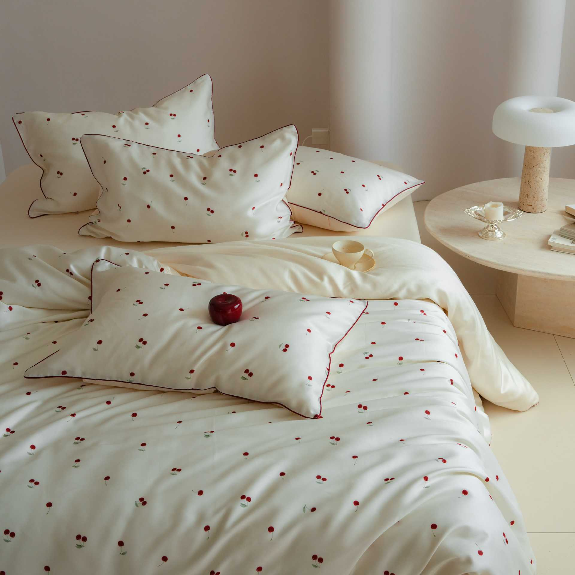 Cherry Lyocell Bedding Set