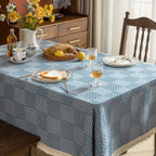 Vintage Geo Weave Tablecloth
