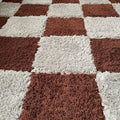 Fluffy Puzzle Tile Set - Warm Stone