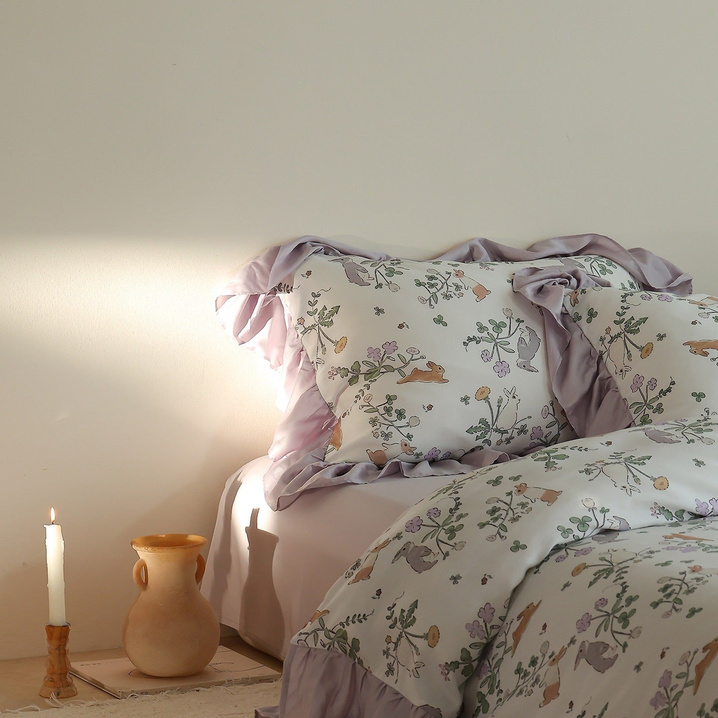 Bunny Soft Time Lyocell Bedding Set