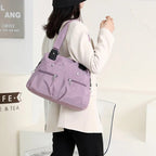 🔥Hot Sale👜Large Capacity Waterproof Multi Pocket Shoulder Bag