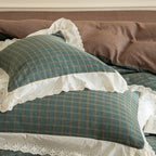 Morning Coffee Tartan Bedding Set
