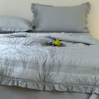 Soft Cream Summer Quilted Blanket