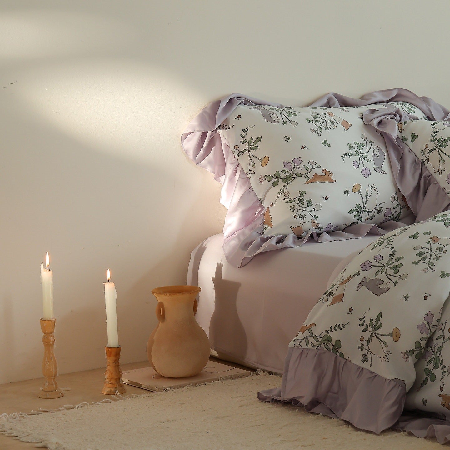 Bunny Soft Time Lyocell Bedding Set