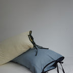 Soft Tie Jersey Cotton Pillowcase Set