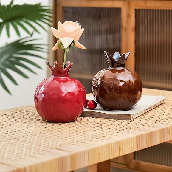 Pomona Gloss Ceramic Vase