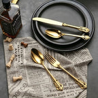 Ducal Gold Forged Stainless Steel Cutlery Set