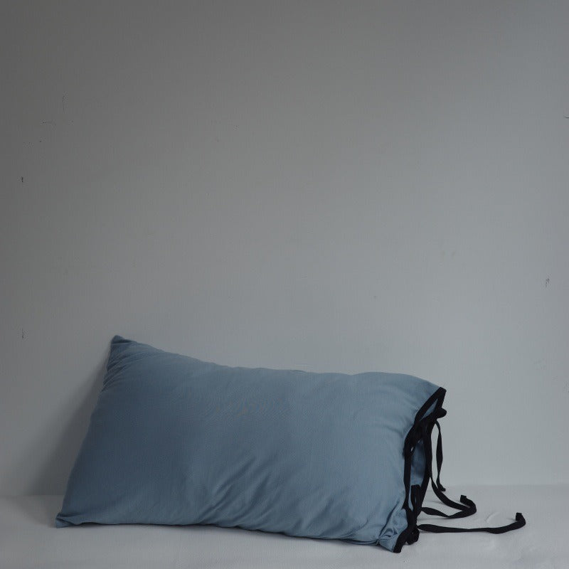 Soft Tie Jersey Cotton Pillowcase Set