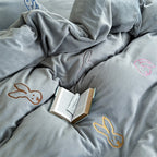 Warm Bunny Bedding Set