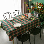 Xmas Tartan Tablecloth