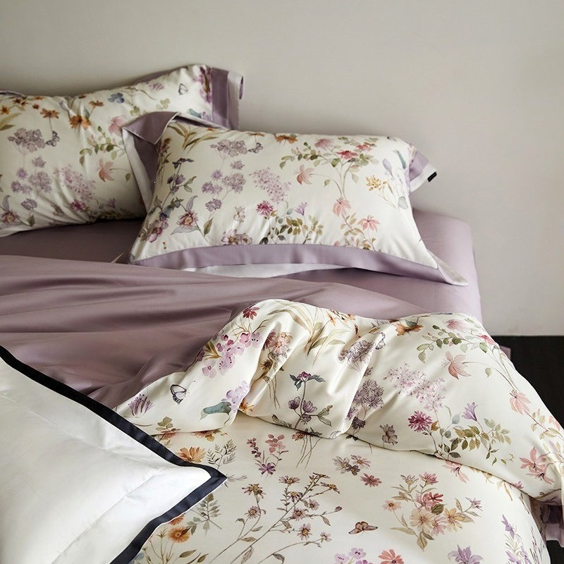 Delicate Spring Lyocell Bedding Set