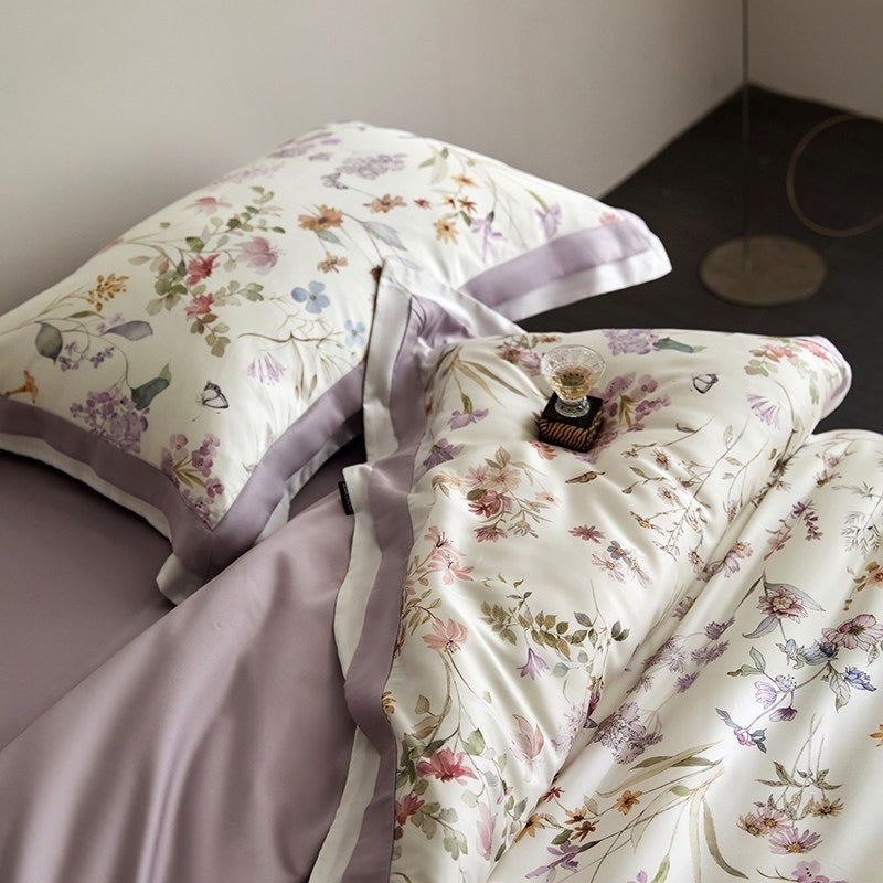 Delicate Spring Lyocell Bedding Set