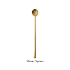 Retro Matte Gold Cutlery