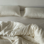 Ruffle Skirt Silky Bedding Set
