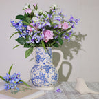Blue Countryside Ceramic Vase