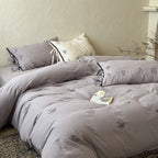 Herb Embroidery Bedding Set