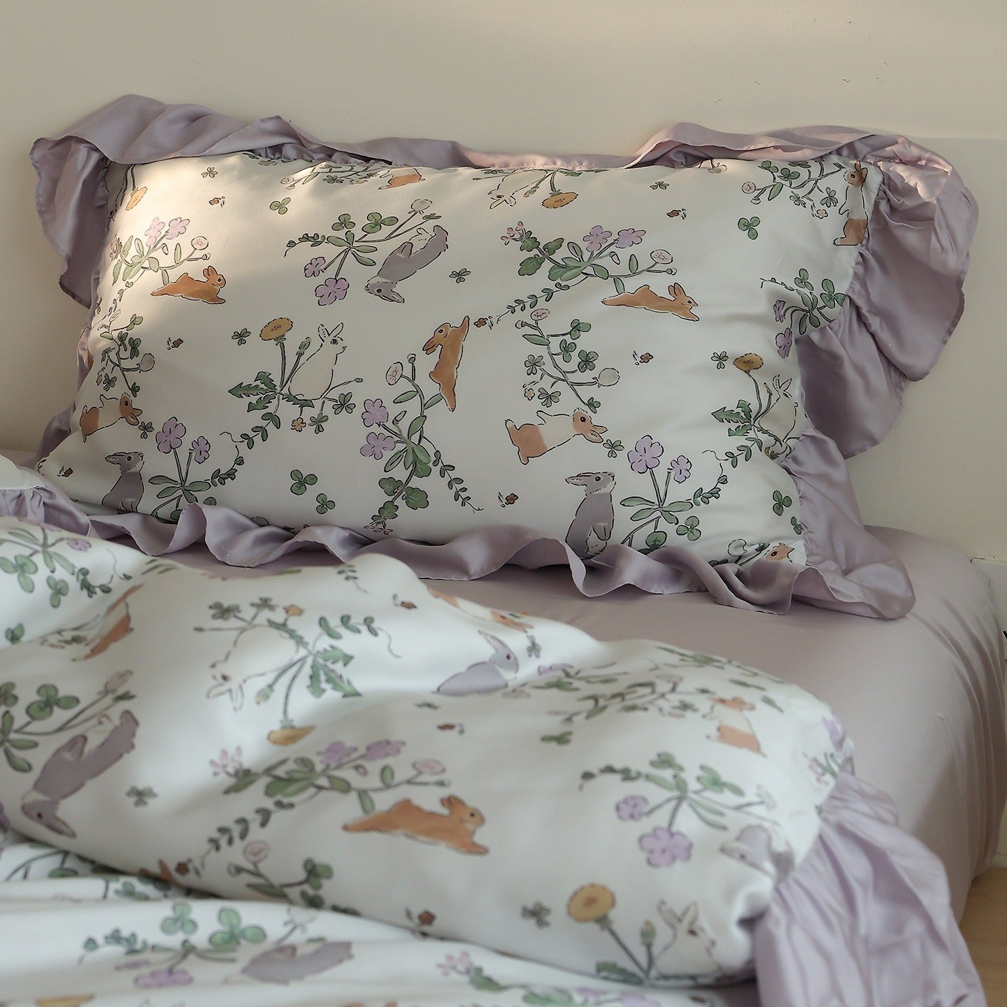 Bunny Soft Time Lyocell Bedding Set