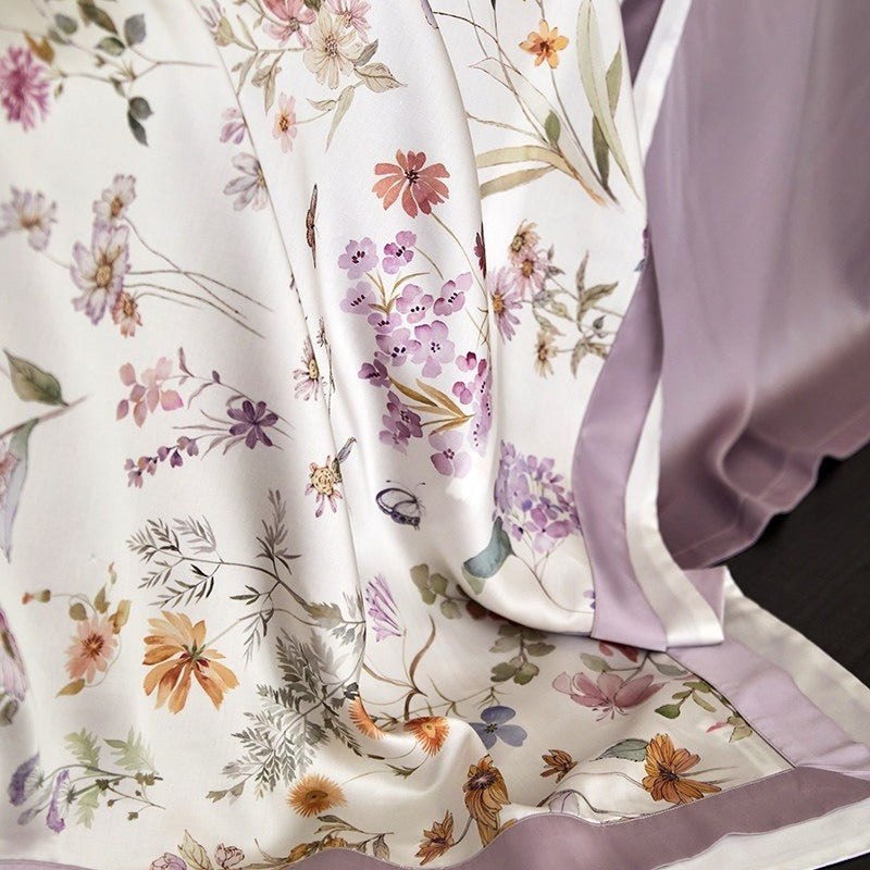 Delicate Spring Lyocell Bedding Set