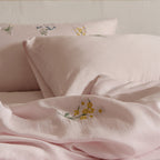 Cottage Wildflower Summer Quilted Blanket