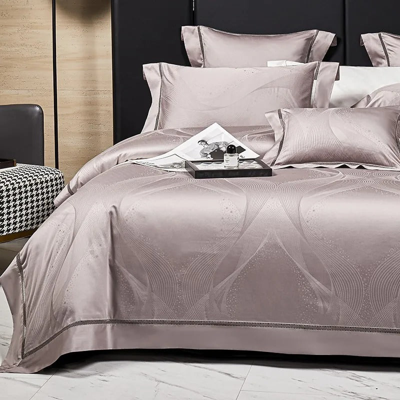 Seraphine Egyptian Cotton Jacquard Bedding Set