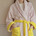 Candy Stripe Luxe Robe