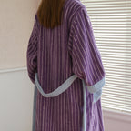 Candy Stripe Luxe Robe