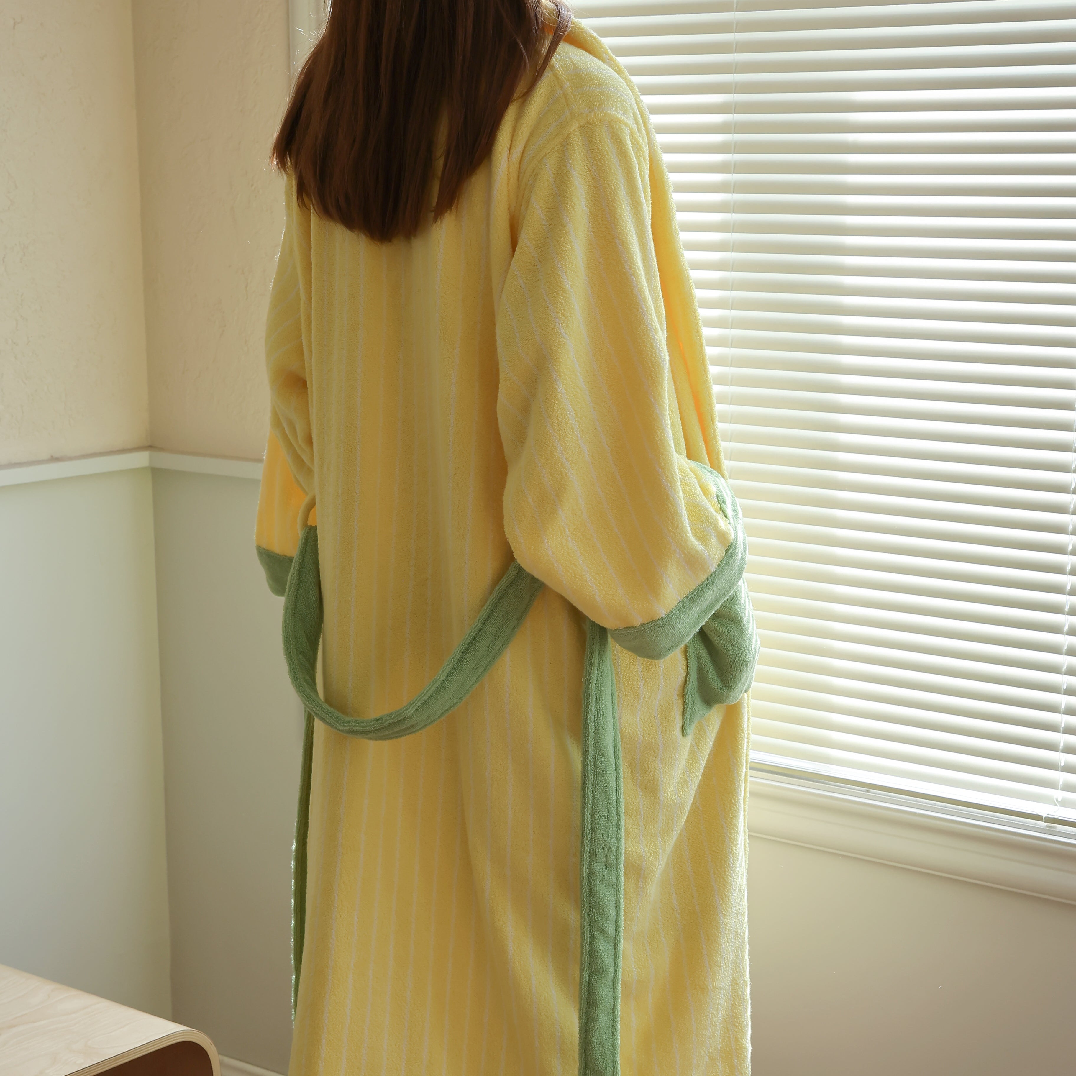 Candy Stripe Luxe Robe