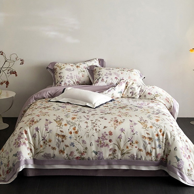 Delicate Spring Lyocell Bedding Set