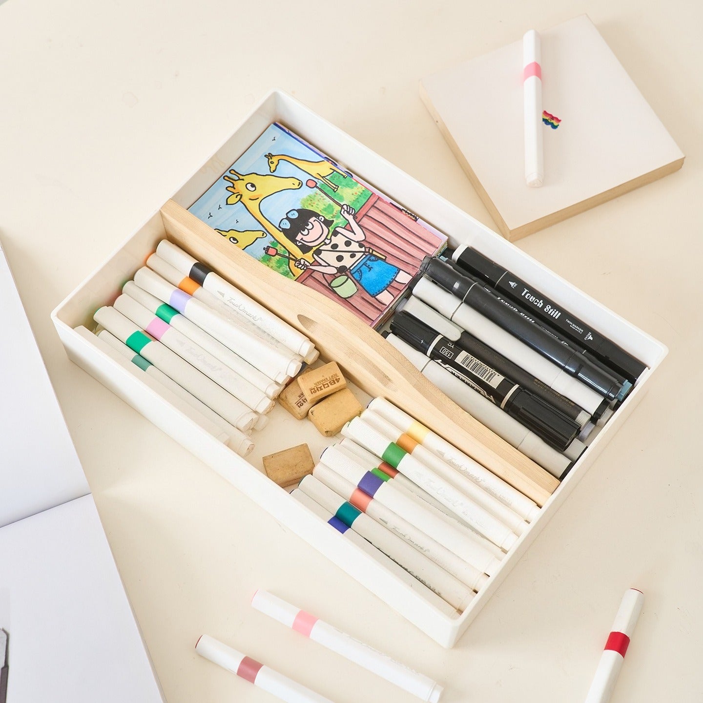 Bamboo Handle Organiser