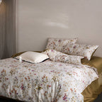 Evren Floral Egyptian Cotton Bedding Set