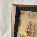 Rustic Wood Ribbed Frame