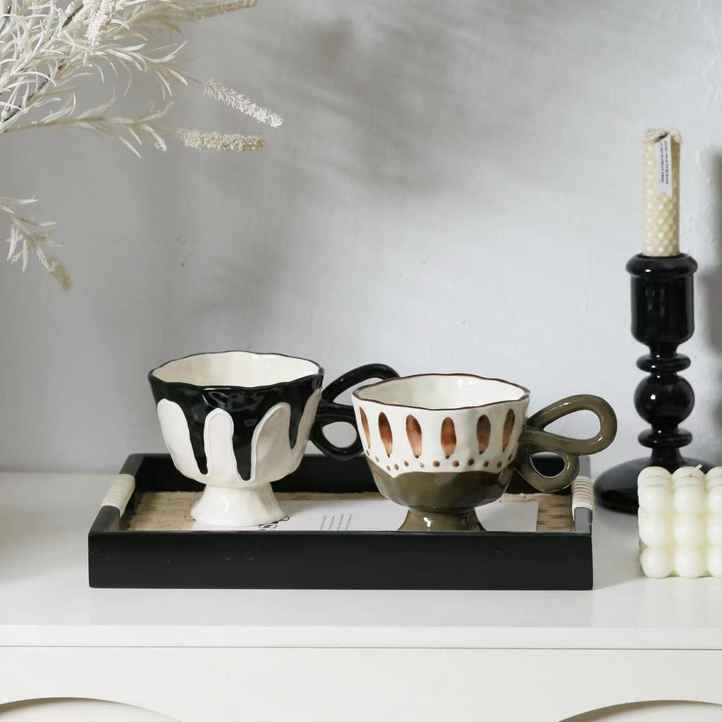Butterfly Handle Mug