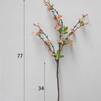 Year Round Wax Flower Set Decor