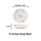 Vintage Butterfly Dinnerware