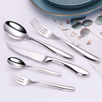 Marissa Silver Luxury Stainless Steel Cutlery Set