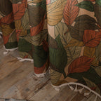 Ukiyoe Leaves Curtain