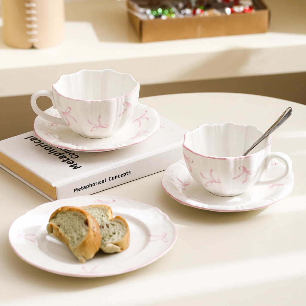 Petal Pink Bow Ceramic Collection