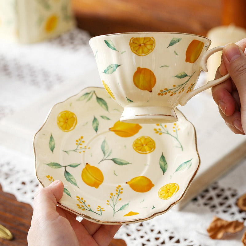 Fresh Lemon Teacup Set