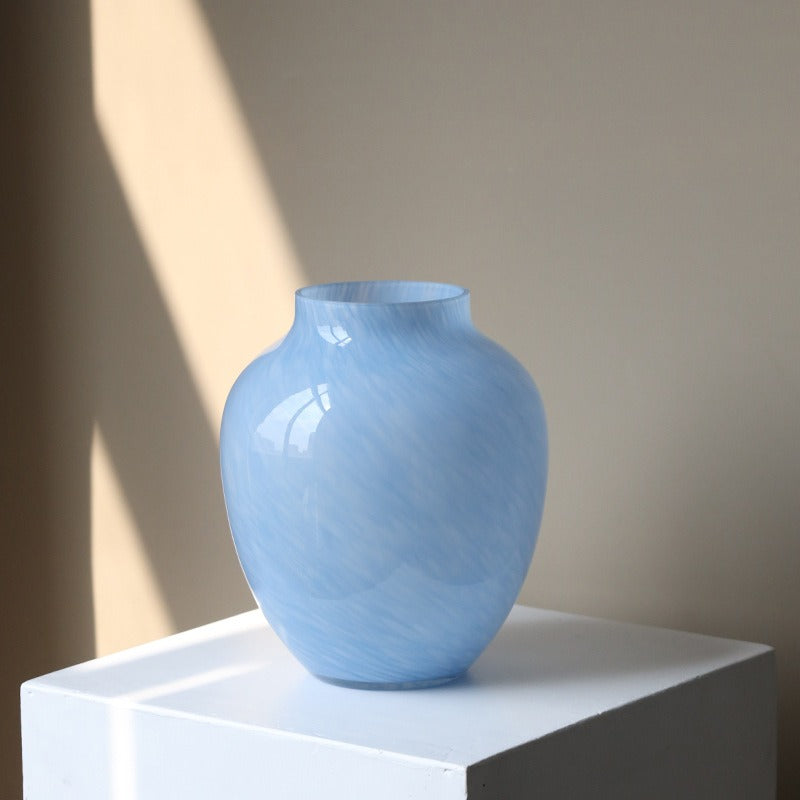 Water Colour Glass Vase